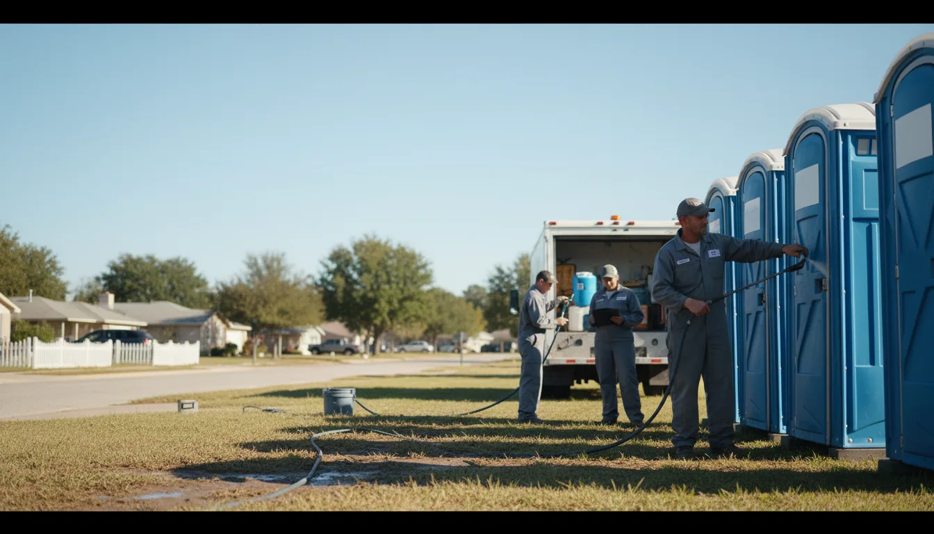 Long-Term Portable Toilet Rental in Santa Rosa, TX near me